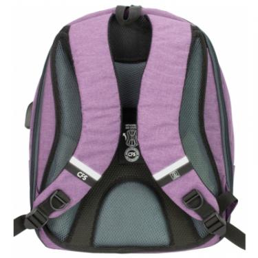 Рюкзак школьный Cool For School 44x32x20 см 28 л Фиолетово-малиновий Фото 1