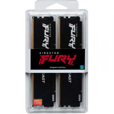 Модуль памяти для компьютера Kingston Fury (ex.HyperX) DDR5 64GB (2x32GB) 5200 MHz Beast Black Фото 4