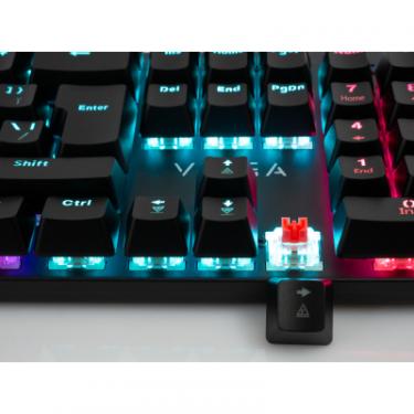 Клавиатура Vinga KBGM-101 LED Red Switch USB Black Фото 6