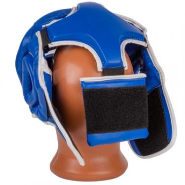 Боксерский шлем PowerPlay 3100 PU Синій XS Фото 2
