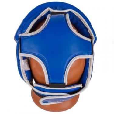 Боксерский шлем PowerPlay 3100 PU Синій XS Фото 3