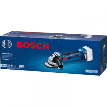 Шлифовальная машина Bosch GWS 180-LI, акум., 18В, 125мм, М14, 1,6кг (без АКБ Фото 1