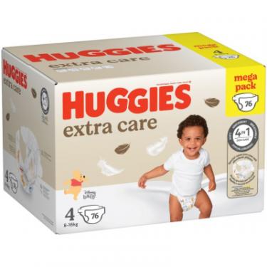 Подгузники Huggies Extra Care Size Розмір 4 (8-16 кг) 76 шт Фото 1