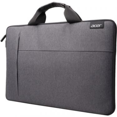 Чехол для ноутбука Acer 15.6" Sustainable Urban 70 r.PET Black Фото 3