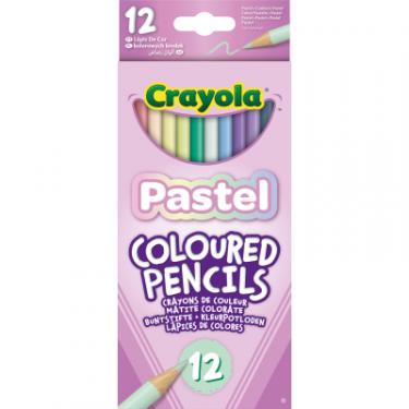 Карандаши цветные Crayola пастельні 12 шт Фото