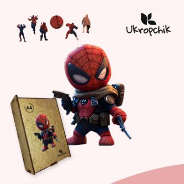 Пазл Ukropchik дерев'яний Супергерой Дедпул size - L в коробці з Фото 4