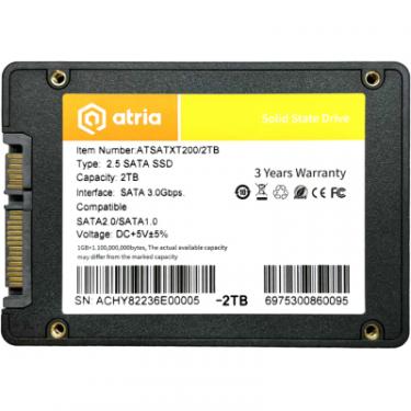 Накопитель SSD ATRIA 2.5" 2TB XT200 Фото 1