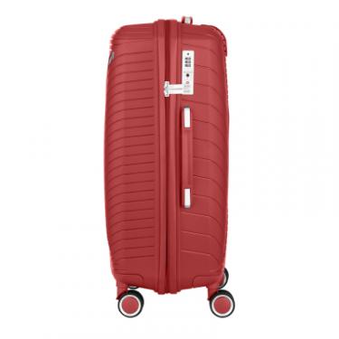 Набор чемоданов 2E Sigma (L+M+S) червоний Фото 9