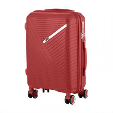 Набор чемоданов 2E Sigma (L+M+S) червоний Фото 13