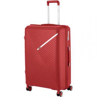 Набор чемоданов 2E Sigma (L+M+S) червоний Фото 16