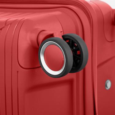 Набор чемоданов 2E Sigma (L+M+S) червоний Фото 4
