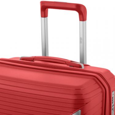 Набор чемоданов 2E Sigma (L+M+S) червоний Фото 7