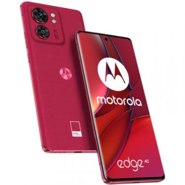 Мобильный телефон Motorola Edge 40 8/256GB Viva Magenta Фото 11