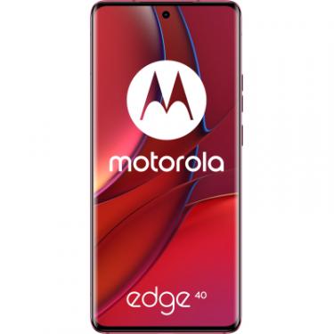 Мобильный телефон Motorola Edge 40 8/256GB Viva Magenta Фото 1