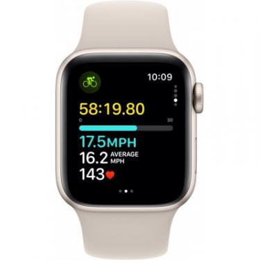 Смарт-часы Apple Watch SE 2023 GPS 40mm Starlight Aluminium Case wi Фото 5
