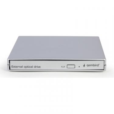Оптический привод DVD-RW Gembird DVD-USB-02-SV Фото 2