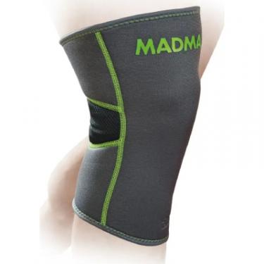 Фиксатор колена MadMax MFA-294 Zahoprene Knee Support Dark Grey/Green M Фото