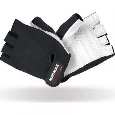 Перчатки для фитнеса MadMax MFG-250 Basic Whihe M Фото