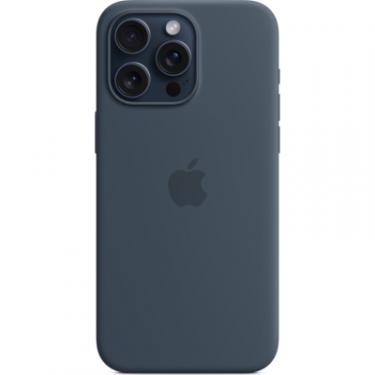 Чехол для мобильного телефона Apple iPhone 15 Pro Max Silicone Case with MagSafe Storm Фото 1