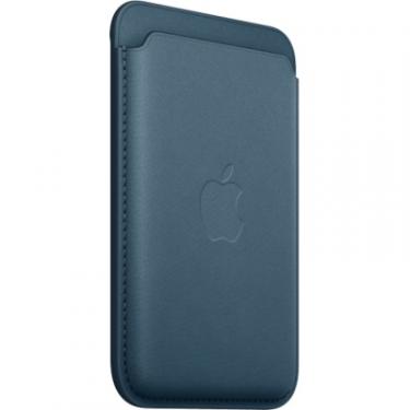 Чехол для мобильного телефона Apple iPhone FineWoven Wallet with MagSafe Pacific Blue Фото 2
