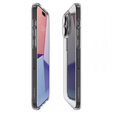 Чехол для мобильного телефона Spigen Apple iPhone 15 Pro Crystal Flex Crystal Clear Фото 4