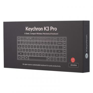 Клавиатура Keychron K3 PRO 84Key Gateron Brown Hot-swap Low Profile QM Фото 12
