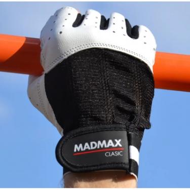 Перчатки для фитнеса MadMax MFG-248 Clasic White M Фото 9