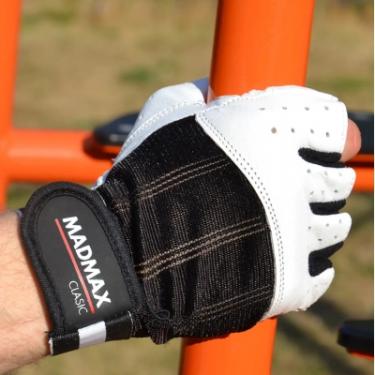 Перчатки для фитнеса MadMax MFG-248 Clasic White M Фото 4