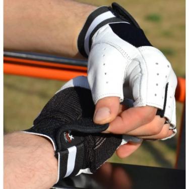 Перчатки для фитнеса MadMax MFG-248 Clasic White M Фото 7