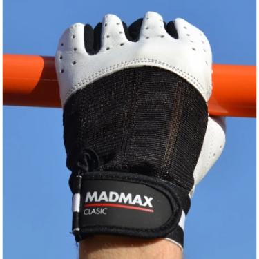 Перчатки для фитнеса MadMax MFG-248 Clasic White M Фото 8