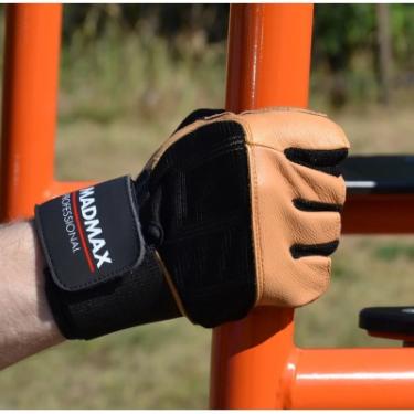 Перчатки для фитнеса MadMax MFG-269 Professional Brown XL Фото 4