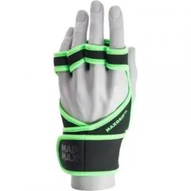 Перчатки для фитнеса MadMax MFG-303 MAXGRIP Neoprene Wraps Black/Grey L/XL Фото