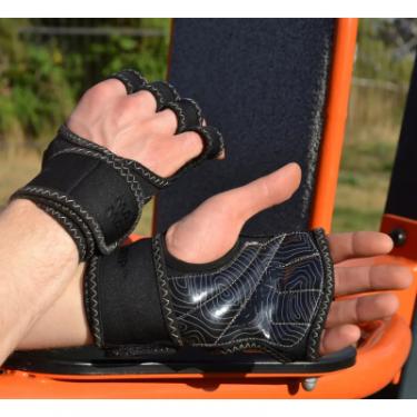 Перчатки для фитнеса MadMax MFG-303 MAXGRIP Neoprene Wraps Black/Grey L/XL Фото 3