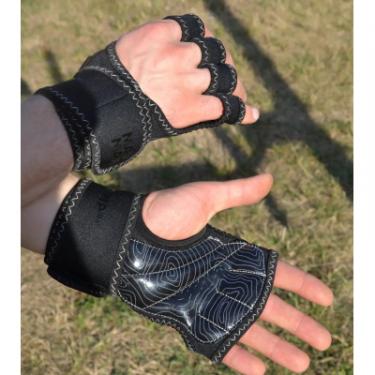 Перчатки для фитнеса MadMax MFG-303 MAXGRIP Neoprene Wraps Black/Grey L/XL Фото 5