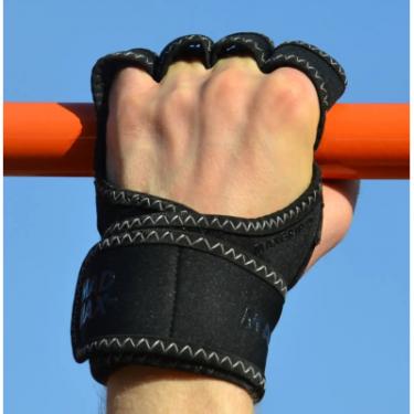Перчатки для фитнеса MadMax MFG-303 MAXGRIP Neoprene Wraps Black/Grey L/XL Фото 7