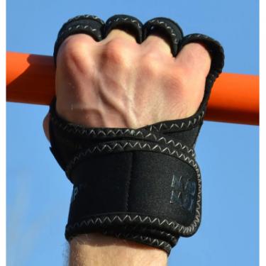 Перчатки для фитнеса MadMax MFG-303 MAXGRIP Neoprene Wraps Black/Grey L/XL Фото 8