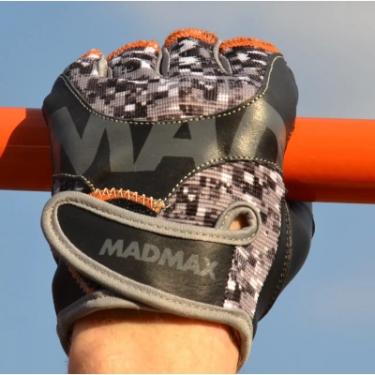 Перчатки для фитнеса MadMax MFG-831 Mti 83.1 Grey/Digital Camo S Фото 8