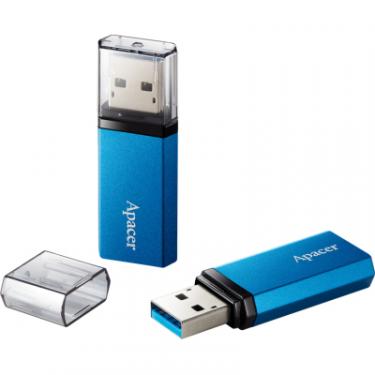 USB флеш накопитель Apacer 128GB AH25C Ocean Blue USB 3.0 Фото 2