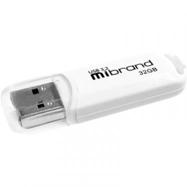 USB флеш накопитель Mibrand 32GB Marten White USB 3.2 Фото