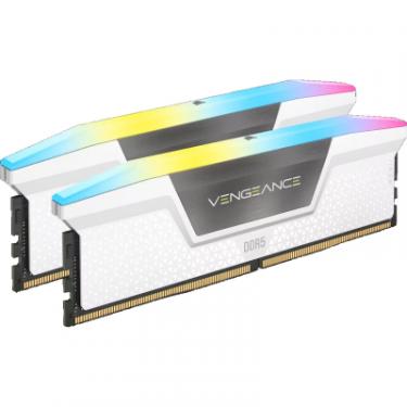 Модуль памяти для компьютера Corsair DDR5 64GB (2x32GB) 6000 MHz XMP 3.0 Vengeance RGB Фото 1