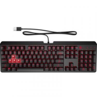 Клавиатура HP OMEN Encoder LED 104key Cherry MX Red USB Black Фото