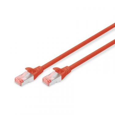 Патч-корд Digitus 2м, CAT 6 S-FTP, AWG 27/7, LSZH, red Фото