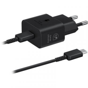 Зарядное устройство Samsung 25W Power Adapter (w C to C Cable) Black Фото