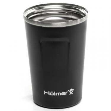 Термокружка Hölmer Compact Чорна Фото 3