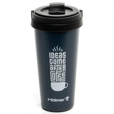 Термокружка Hölmer Coffee Time Темно-синя Фото 1