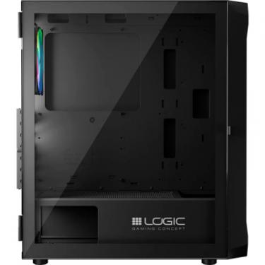 Корпус Logic concept PORTOS MESH+GLASS ARGB fans 4x120mm BLACK Фото 4