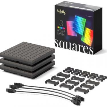 Гирлянда Twinkly Панель Smart LED Squares 3 RGB, Gen II, IP20, 16x1 Фото 4