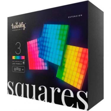 Гирлянда Twinkly Панель Smart LED Squares 3 RGB, Gen II, IP20, 16x1 Фото 5