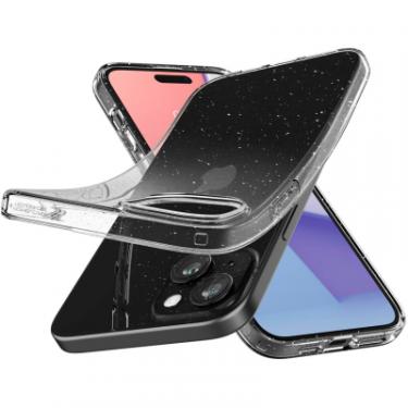Чехол для мобильного телефона Spigen Apple iPhone 15 Liquid Crystal Glitter Crystal Qua Фото 9