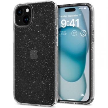 Чехол для мобильного телефона Spigen Apple iPhone 15 Liquid Crystal Glitter Crystal Qua Фото 10